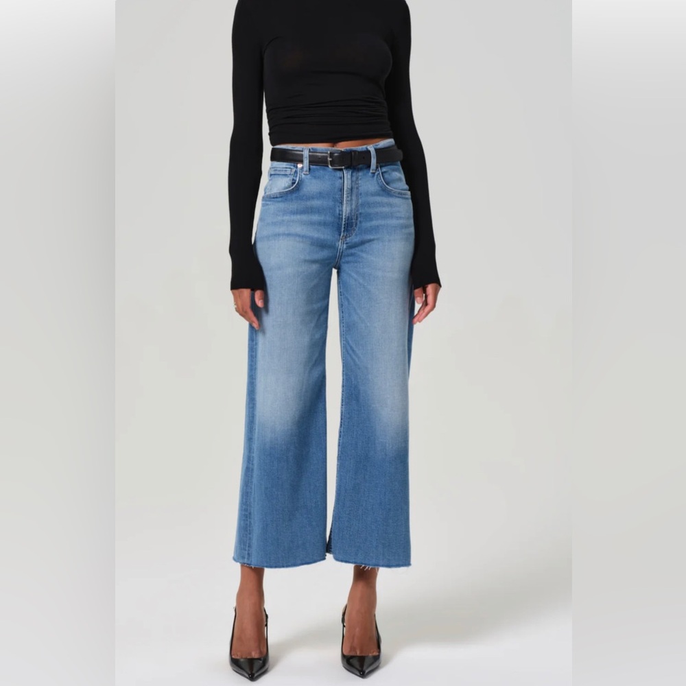 Citizens of humanity Lyra wide leg crop jeans 27
